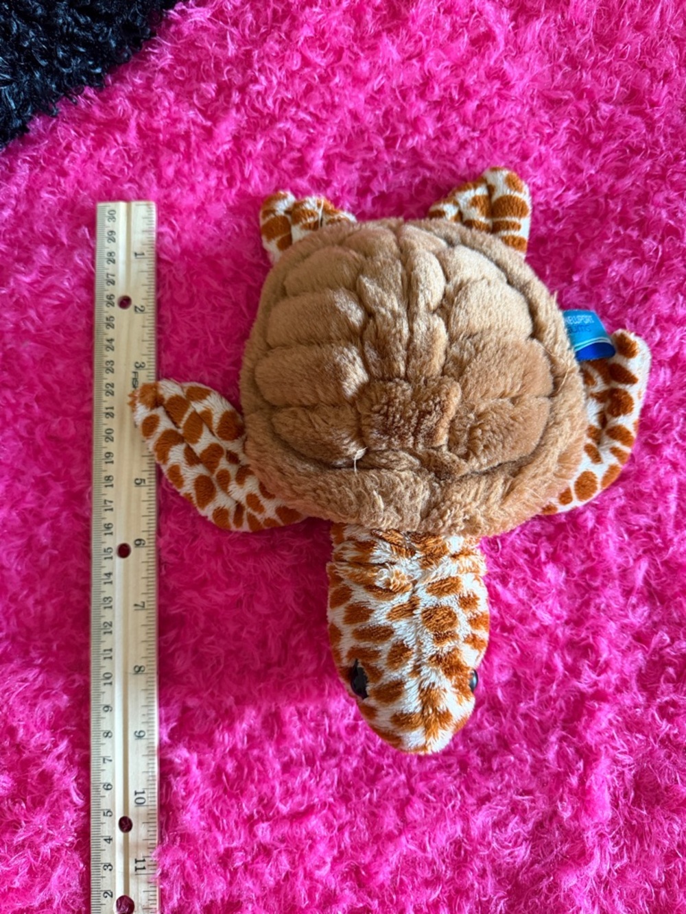 Plush Turtle Toy - Brown